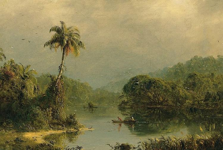 Frederic Edwin Church Tropical Landscape China oil painting art